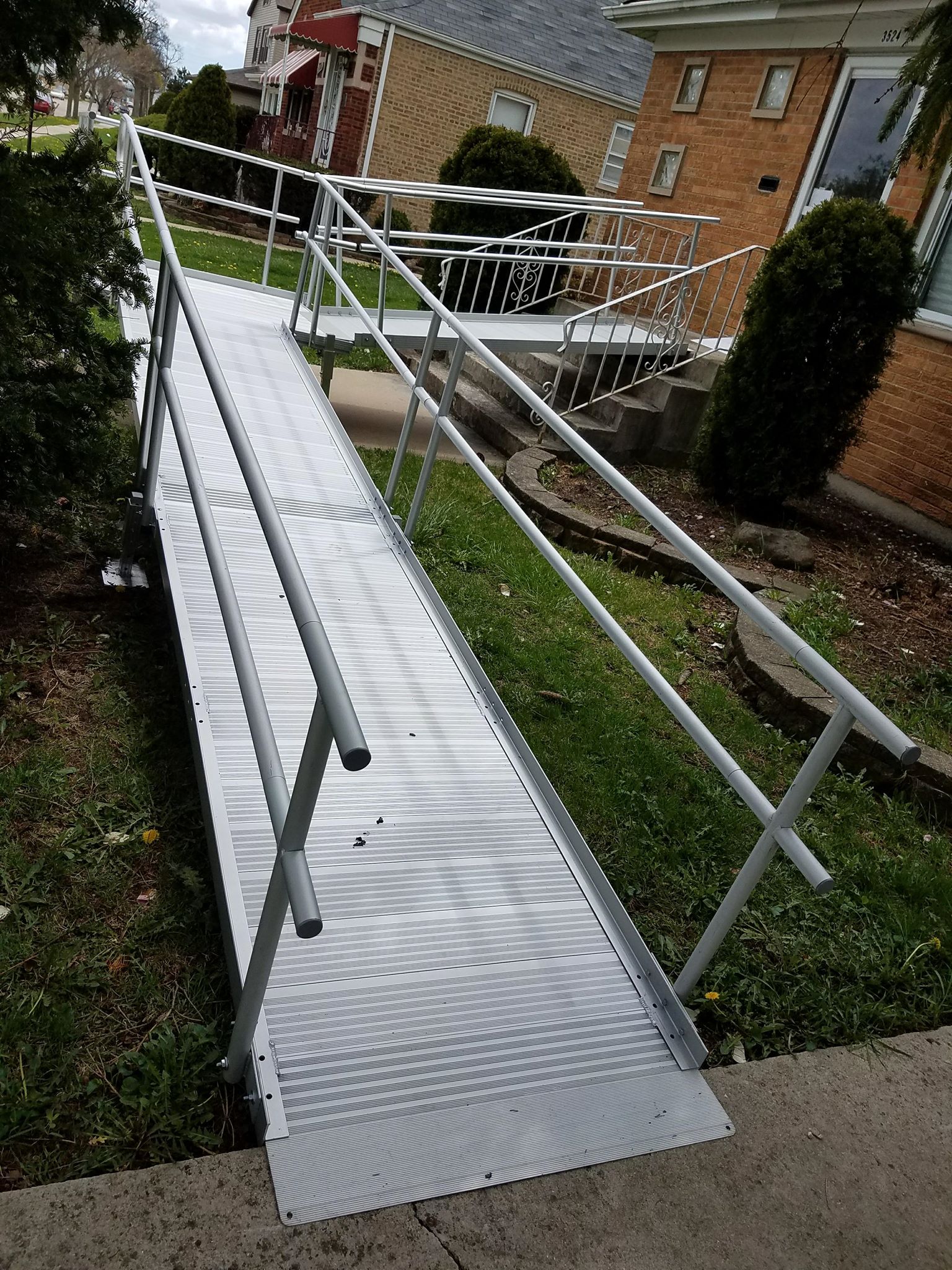 ramp outside in Chicago